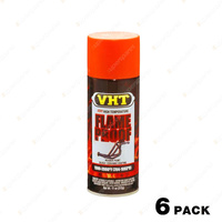 6 xVHT Flame Proof High Heat Coating Header And Exhaust Spray Paint Orange SP114