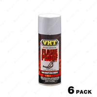 6 x VHT Flame Proof High Heat Coating Header And Exhaust Paint Aluminium SP117