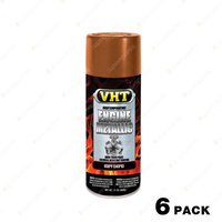 6 x VHT Engine Metallic High Temperature Spray Paint Burnt Copper SP402