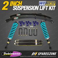 2" 50mm Lift kit Complete strut Dobinsons Coil EFS Leaf for Navara D40 STX550