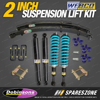 2" Pre Assembled Lift Kit Dobinsons Coil EFS Leaf for Mitsubishi Triton ML MN