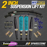 2" Pre Assembled Lift Kit Dobinsons Coil EFS Leaf Shackle for Isuzu D-Max 12-20