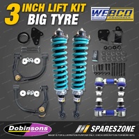 3" Big Tyre Lift Kit Complete Strut Dobinsons Coil for Ford Ranger PX 18-on