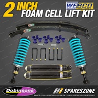 2" Pre Assembled Foam Cell Lift Kit Leaf Dobinsons Coil for Mitsubishi Triton MR