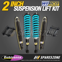 30mm Easy Lift Kit Webco Shocks Dobinsons Coil Springs for Mitsubishi Triton MR