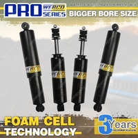Front Rear 2" Lift Foam Cell Shock Absorbers for Mitsubishi Triton MK Ute 96-06