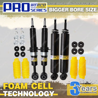 Front + Rear 2" Lift Foam Cell Shock Absorber for Toyota Landcruiser 200 Series