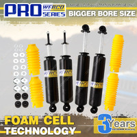 Front Rear 2" Foam Cell Shocks for Mitsubishi Challenger PA L400 Pajero NH NJ 