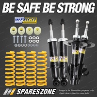Front + Rear Raised Shock Absorbers King Coil for Holden Commodore VF Sedan Ute