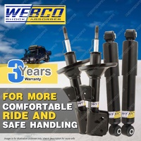 Front + Rear Webco HD Shock Absorbers for Toyota Hiace GDH320R 2.8L 2022-2025