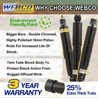 Adjustable 2 - 3 Inch Webco Complete Strut Lift Kit for Ford Ranger PX III 18-ON