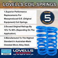 2 Inch Lift Kit Diff Drop Lovells Springs RAW Leaf for Foton Tunland 12-on