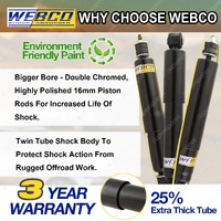 75mm + 50mm Lift Kit Shock Lovells Coil Control Arm for Toyota Prado 120 150