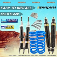 25mm Sport Low Webco Shock Coil Spring Block Kit for FORD FALCON ED EF EL Wagon