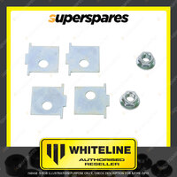 Whiteline Front Radius arm lower washers for HOLDEN COMMODORE VE VF