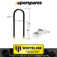 Whiteline Rear 1.5" Lowering Block Kit KLB100-15 for CHRYSLER GALANT GA GB GC GD