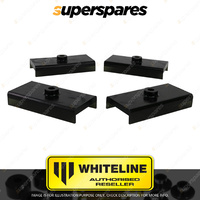 Whiteline Rear Spring to saddle insulator bushing for FORD FALCON XA XB XC XD