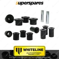 Whiteline Rear Spring Bushing Kit for Isuzu D-Max TF 2WD 4WD 2020-on