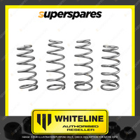 Whiteline Front and Rear Coil Springs - Lowered for Tesla Model 3 5YJ3 AWD 17-On