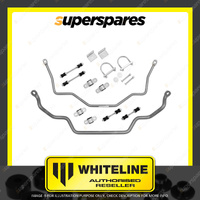 Whiteline Front Rear Sway Bar - Vehicle Kit for Ford Fairmont Falcon XR XT XW XY