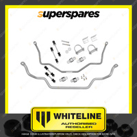 Whiteline Front Rear Sway Bar - Vehicle Kit for Ford Fairmont Falcon XA XB XC