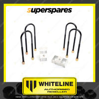 Whiteline Rear Lowering Block - Kit for Toyota HiAce 200 Series 2005-2019 1.5"