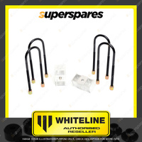 Whiteline Rear Lowering Block - Kit for Toyota HiAce 200 Series 2005-2019 2"