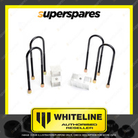 Whiteline Rear Lowering Block - Kit for Toyota HiAce 200 Series 2005-2019 2.5"