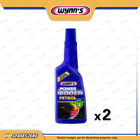 2 x Wynn's Petrol Power Boost 325ML - Smart Solution High Octane Performance