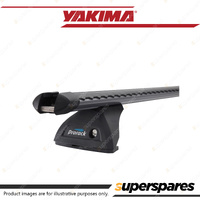 A Pair of Yakima Heavy Duty Bar Black 120cm Aluminium Roof Rack Bar