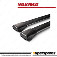 2 x Yakima Rail Bar 91/97cm Black S55YB Roof Rack Bar Patented SmartFill