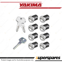 Yakima Replacement SKS Lock Cores Includes 8 SKS Cores and 2 Matching Keys