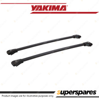 A Pair of Yakima Standard Rail Bar Black 92 To 102 cm - Roof Rack Bar