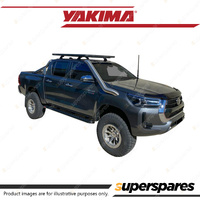 Yakima Platform A 1240x1530 & SkyLine Leg Kit for Toyota HiLux Double Cab 15-On