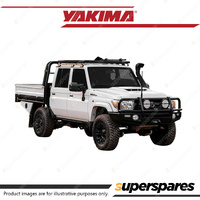 Yakima Platform B 1380x1530mm & RuggedLine Kit for Toyota Landcruiser 79 12-On