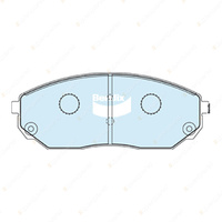 8Pcs Front + Rear Bendix 4WD Brake Pads Set for Kia Sorento BL 2.5 3.3 3.5 3.8