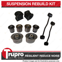 Rear Suspension Bush Kit Trailing Arms Sway Bar for Jeep Grand Cherokee WG WJ