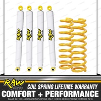 RAW Shock + Coil Springs for MITSUBISHI PAJERO NF NH NJ NK NL 2 Inch Lift Kit