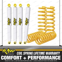 RAW Shock Coil Springs for LANDCRUISER HZJ FZJ 80 SERIES 2"50mm Lift Kit 250KG