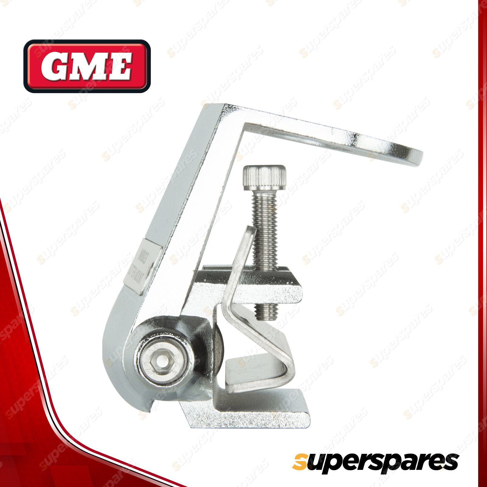 GME Stainless Steel Antenna Adjustable Gutter Mounting Bracket MBSS03