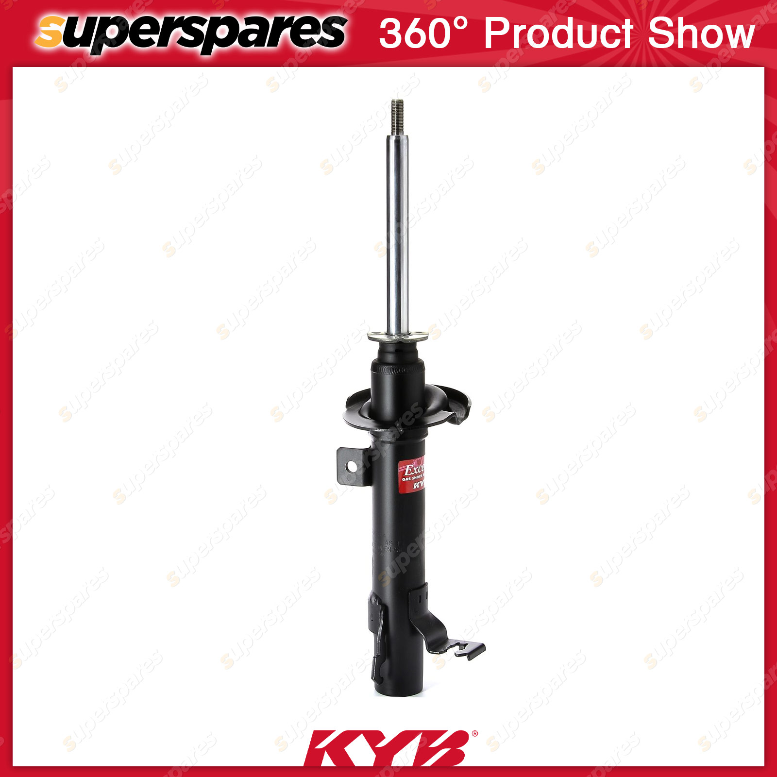 2x Front KYB ExcelG Strut Shock Absorbers for Ford Fiesta WP WQ FYJA/B