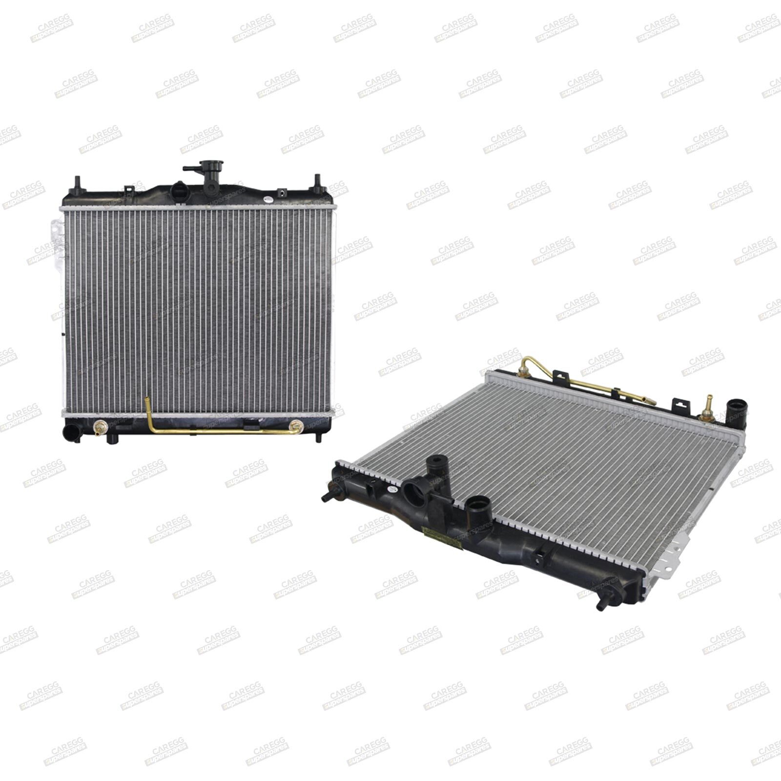 Automatic Radiator for Hyundai Getz TB Automatic Fan Bracket Holes Off