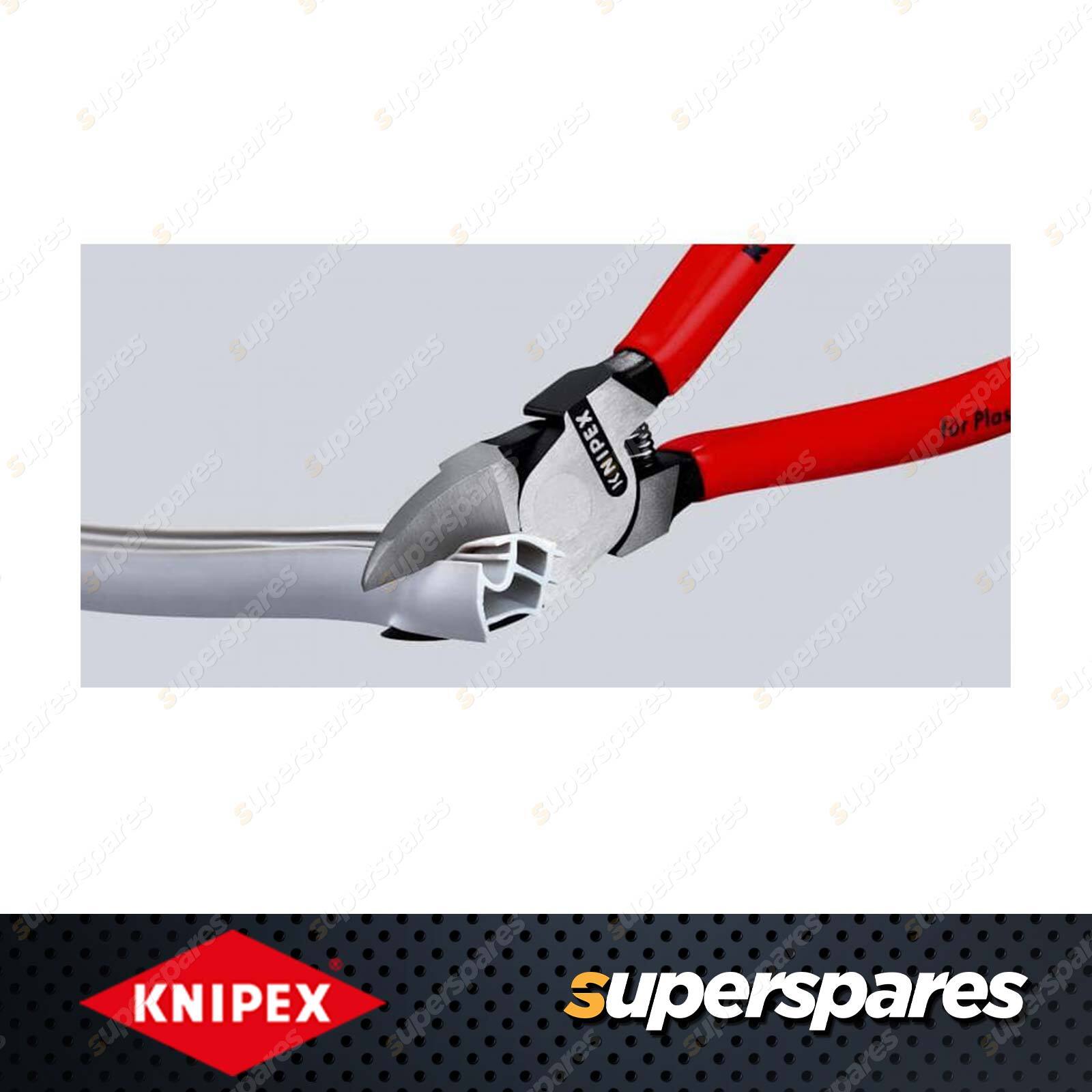 Knipex Diagonal Cutter Length 180mm With Spring for Plastic & Soft