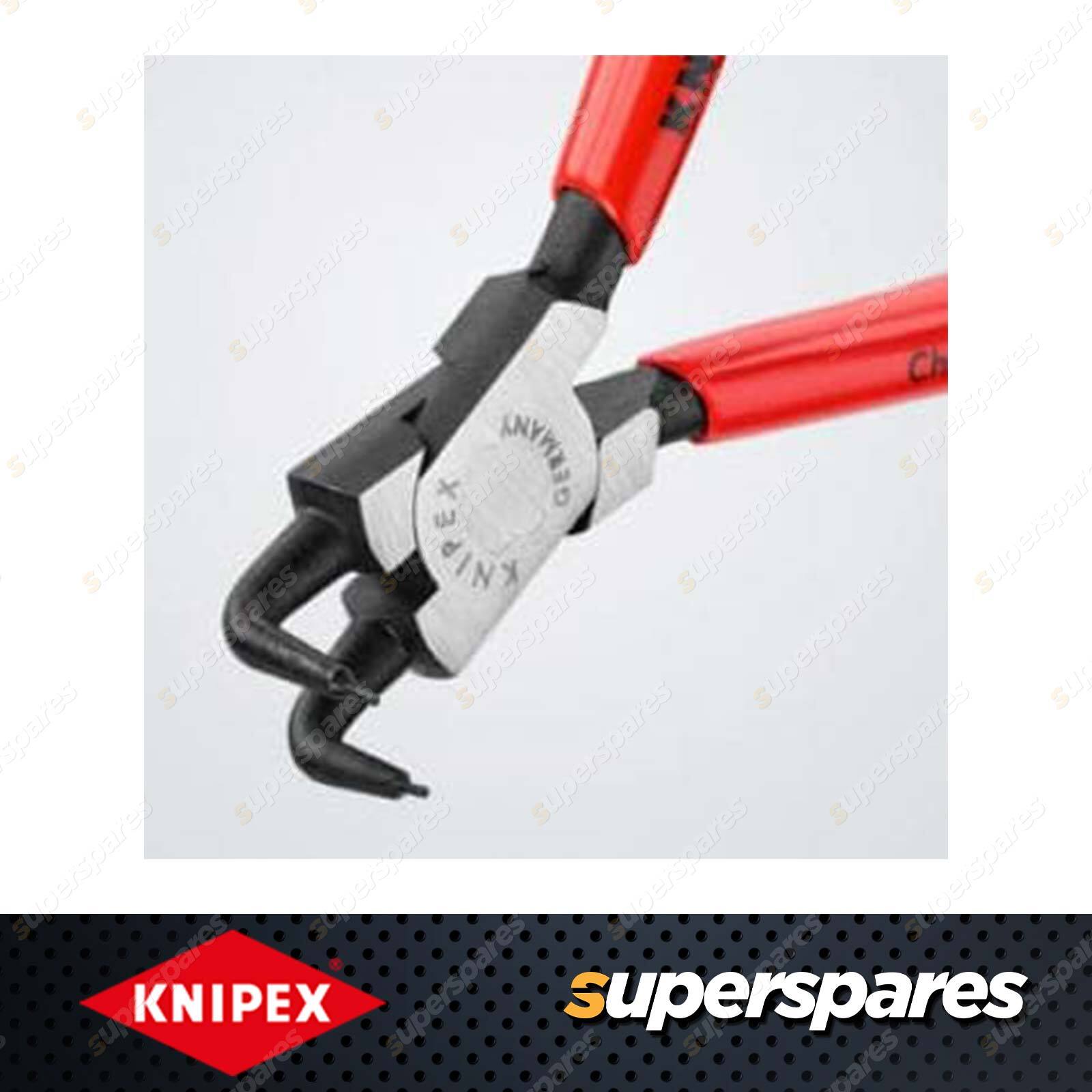 Knipex Internal Circlip Plier 90 Degree Bent 130mm Long Bore Size 813mm