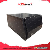 4X4FORCE 1750x1850x850mm Aluminium Canopy Tool Box for Isuzu D-Max Dual Cab