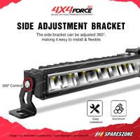 4X4FORCE 10 Inch Modular Slim Light Bar Adjustable LED Driving 4WD Offroad Lamp