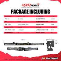 4X4FORCE 50 Inch Modular Light Bar Double Row Osram Adjustable LED Driving Lamp