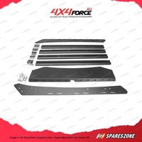 144x118x12cm AeroForce Aluminium Roof Rack Flat Platform for Toyota Hilux 06-on