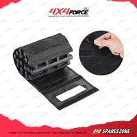 Pair TPR Recovery Track Traction Boards Foldable Sand Mud Snow Truck 4WD Offroad