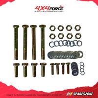 4X4FORCE HD Yellow Recovery Tow Point Kit for Great Wall Cannon